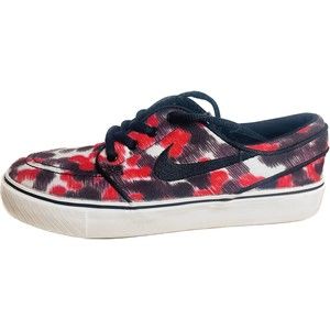 Nike Kid's SB Stefan Janoski Premium Canvas Skate Shoes | Kid's Size 4 US